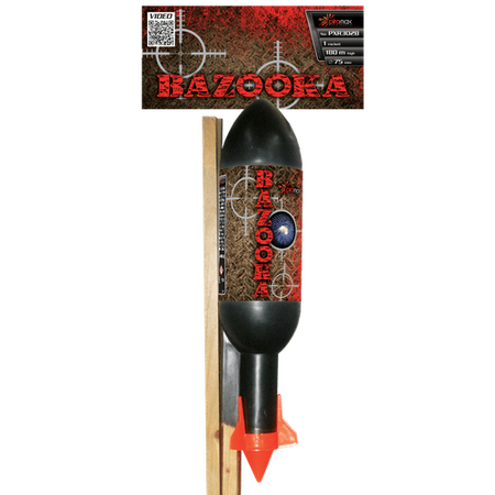 Bazooka Rockets C 3" PXR302C  F3  12/1