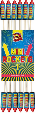 Mini Rockets 18,5mm  CLE2602  F2  24/12