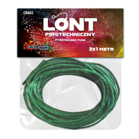 Lont pirotechniczny 3x1m 2mm CB602  P1    100/1