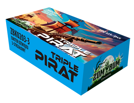 Triple Pirat ZomBum ZBK0203-3  P1  40/100