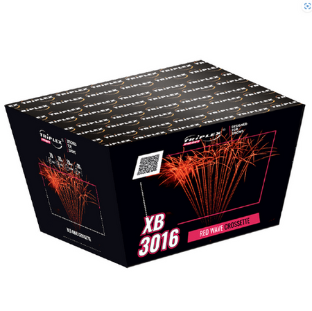 Red Wave Crossette V 70s. XB3016  F3  4/1